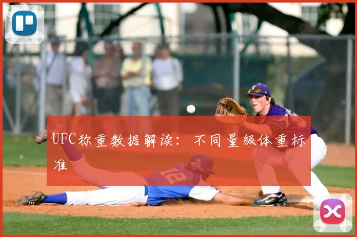 UFC称重数据解读：不同量级体重标准